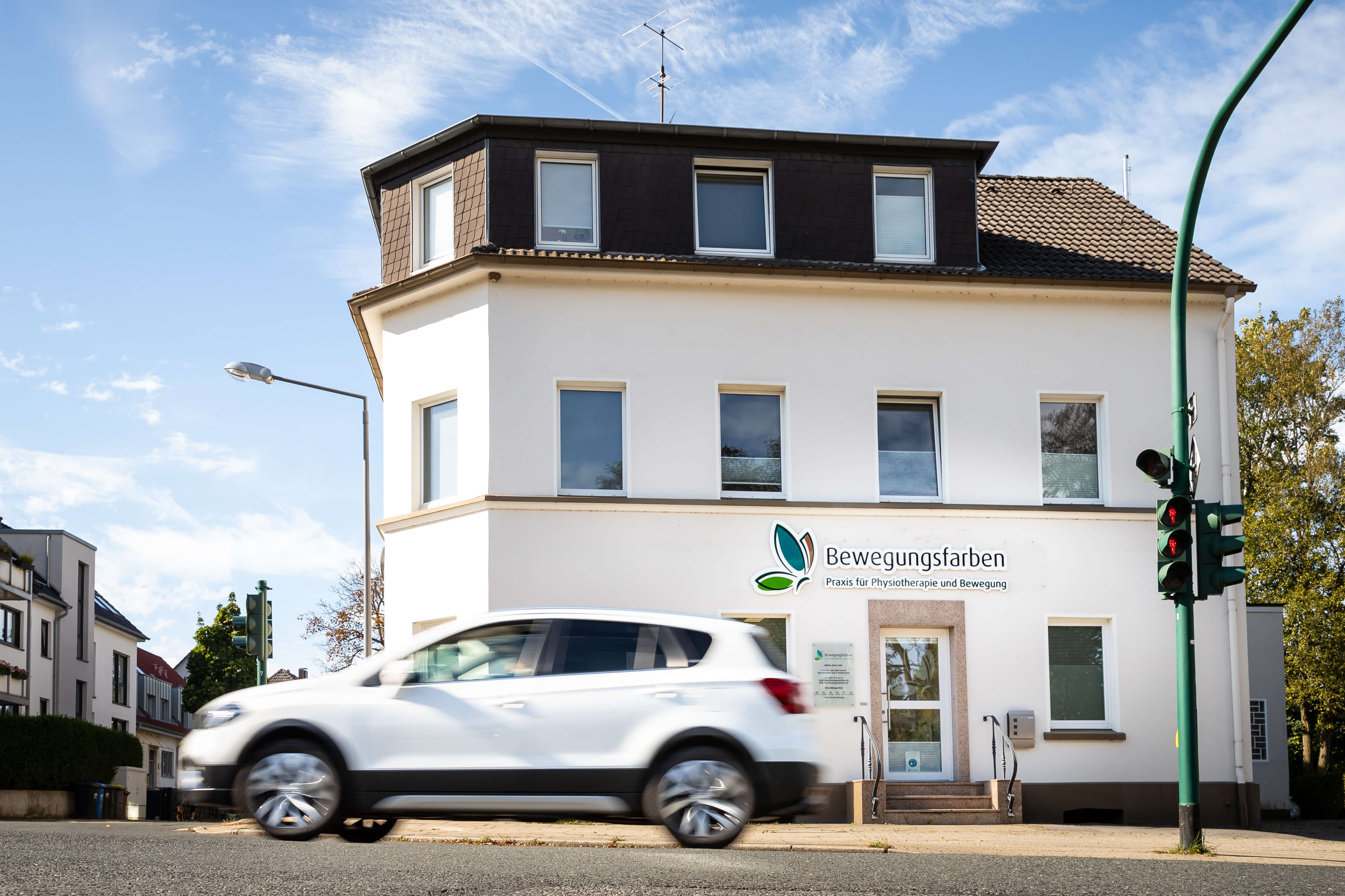 Die Praxis für Physiotherapie und Bewegung, Bewegungsfarben.